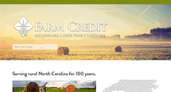 Desktop Screenshot of farmcreditofnc.com